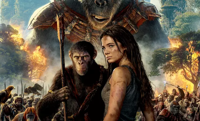 《猿人爭霸戰：猩凶帝國》海報