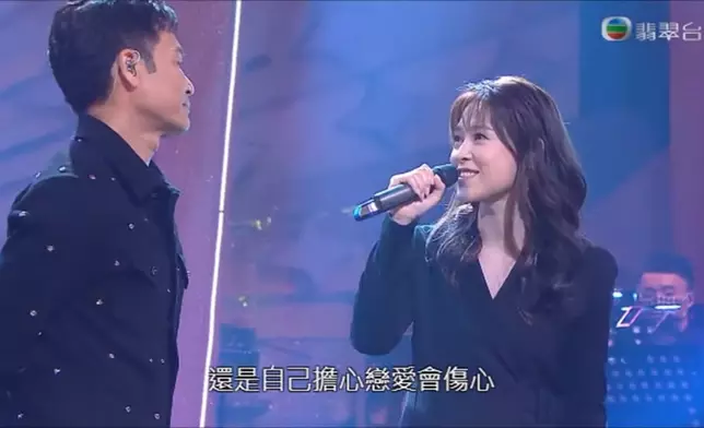 二人對上一次公開合體已是2020年11月播出的《流行經典50年》節目