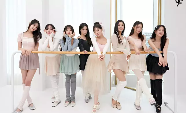 8人女團fromis_9 (fromis_9 twitter圖片）