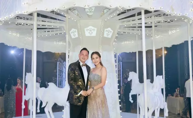 岑潔儀與馬來西亞富商老公結婚12年依然恩愛。