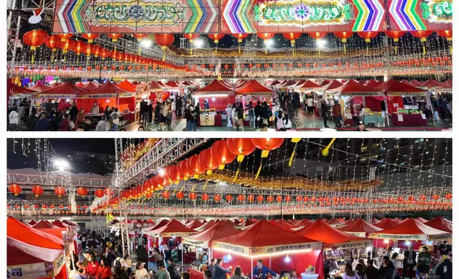 荃灣區的「龍騰華夏 荃灣元宵市集」設有逾120個攤位，商戶表示活動相當成功。３天活動期間，總共約7萬人次入場。