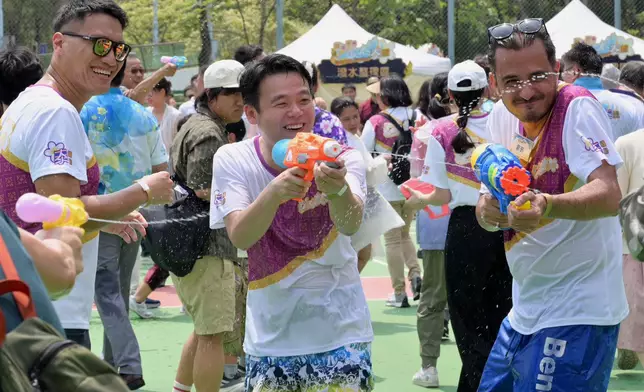 Mark讚揚政府提供合適場地，同時有區議員作橋樑，讓大型節目盡慶而歸。 （民政及青年事務局圖片）