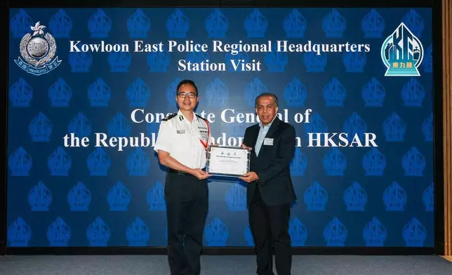 警方感謝駐港印尼總領事Mr. Yul Edison支持及出席這次活動。