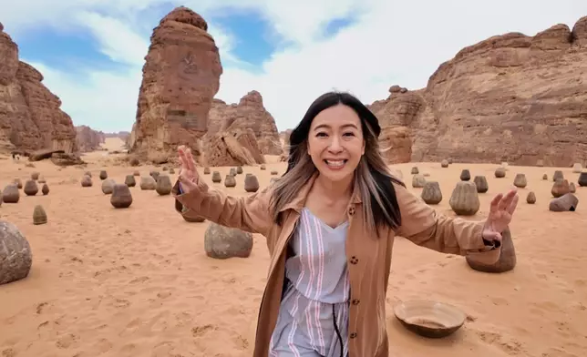 梁芷珮主持旅遊節目《沙特阿拉伯潮什麽》最高收視13.6點。