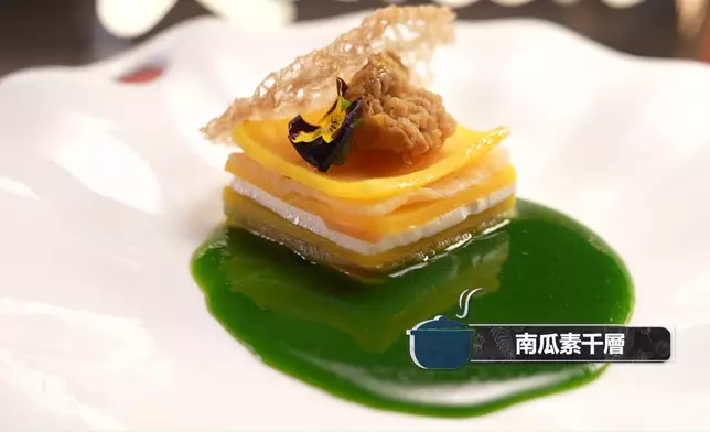 Bosco喺「廚師主理」環節大膽地以全素料理挑戰！