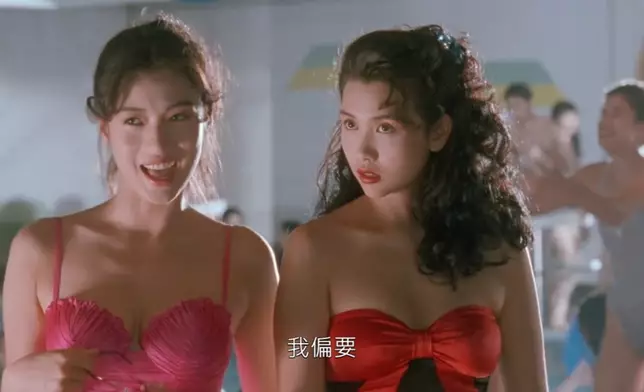 溫翠蘋（左）90年代初曾來港發展。