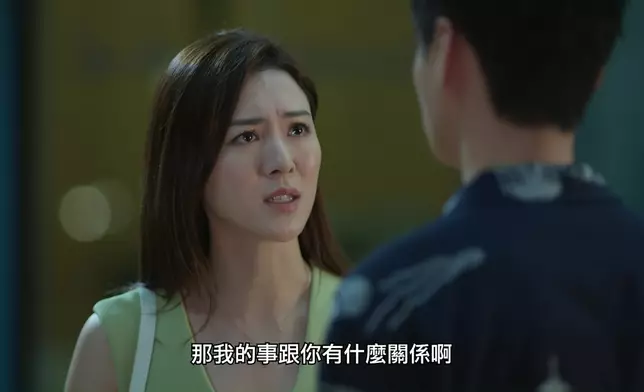 呢一幕敏奕成功將眼淚控制喺眼眶入面，神乎其技。