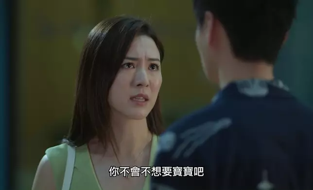 呢一幕敏奕成功將眼淚控制喺眼眶入面，神乎其技。