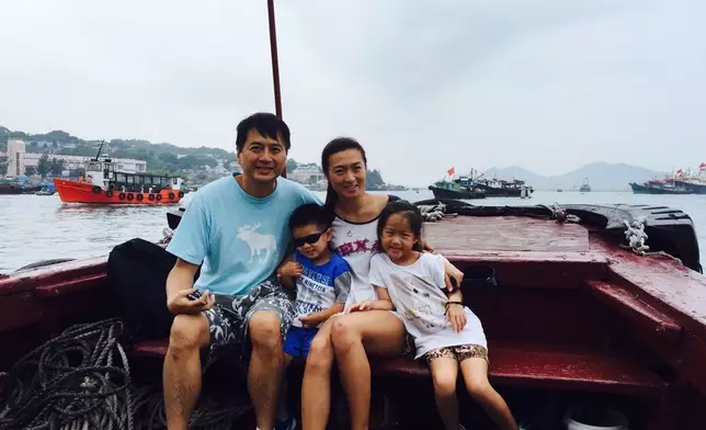 林祖輝表示與姚嘉妮及仔女關係依然良好。