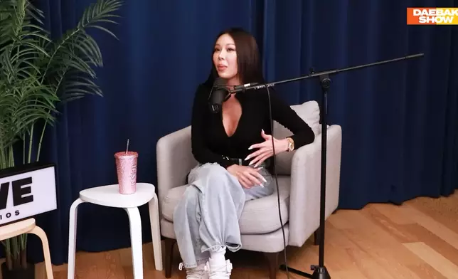 Jessi首次提起與PSY的關係（影片截圖）