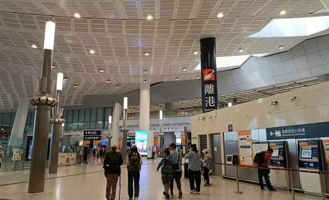 高鐵香港段在五一黃金周期間會加強服務。資料圖片