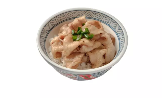 鹽醬汁豚肉飯 (細)$36 (中)$38 (大)$58