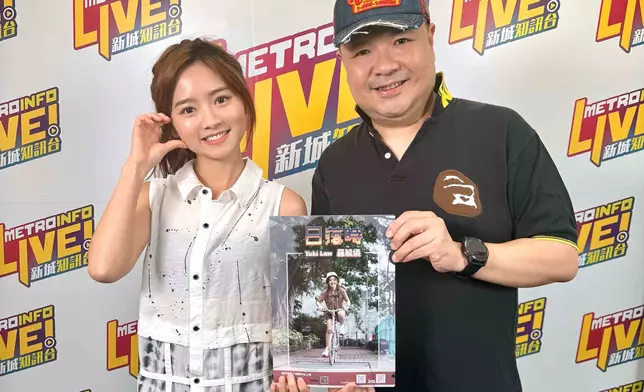 Yuki接受《原來生活好快樂》麥卓華訪問。