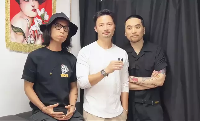 （左起）Dash、Ronny、MJ