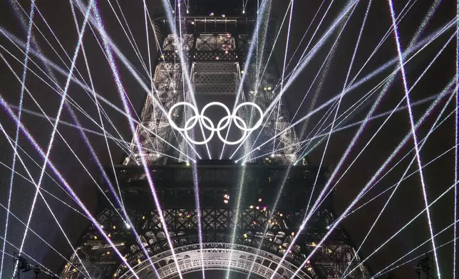 7月26日，巴黎奧運開幕式。資料圖片