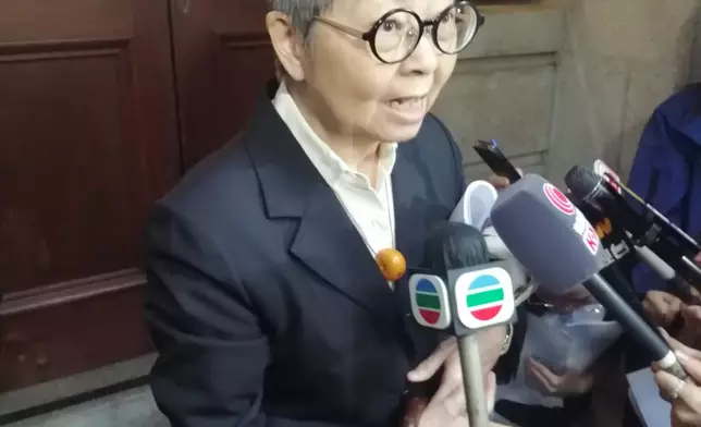 吳靄儀。 資料圖片