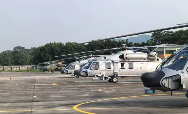 解放軍駐港部隊第27次輪換，空軍部隊完成輪換出發前準備（香江礪劍微信公眾號圖片）