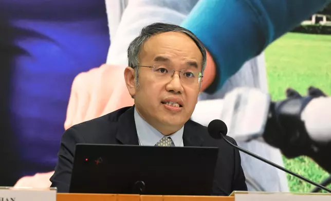 財經事務及庫務局局長許正宇。政府新聞處圖片