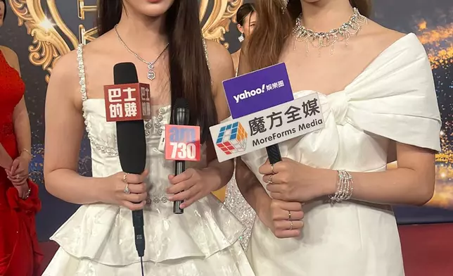 Windy升讀位於廣州的星海音樂學院，她表示已經去報道但是要到9月23號才正式開學（本網記者攝）