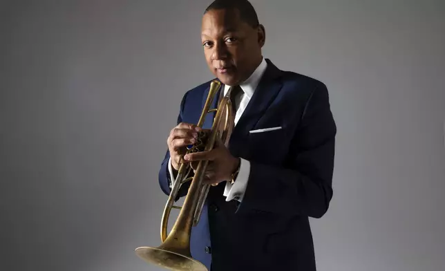 著名古典和爵士樂小號手Wynton Marsalis。