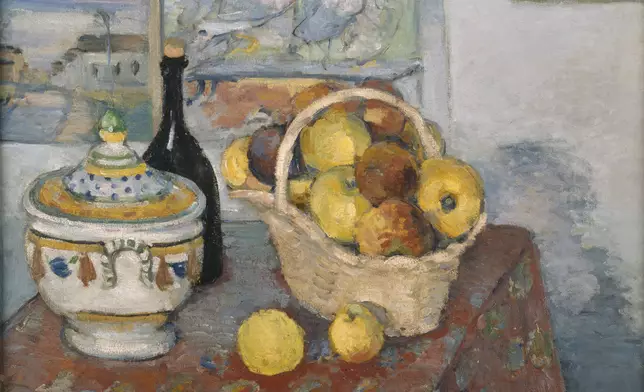 「香港賽馬會呈獻系列： 塞尚和雷諾阿的世界──法國橘園美術館及奧賽博物館珍藏展」將於2025年1月17日至5月7日在香港藝術館舉行，展出作品包括保羅．塞尚的《靜物–蓋罐》(約1887)。© GrandPalaisRmn (musée d'Orsay) / Patrice Schmidt