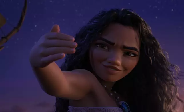 WAYFINDING ONCE AGAIN – In Walt Disney Animation Studios’ all-new feature film “Moana 2,” Moana (voice of 《魔海奇緣2》電影劇照