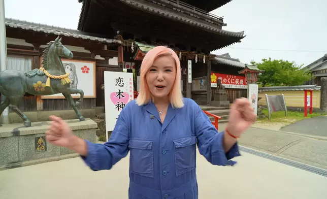 明晚（25日）Helen拜訪戀木神社求姻緣。