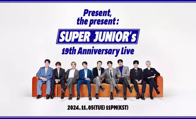 Super Junior在11月6日迎接出道滿19周年（SJ官方Twitter圖片）