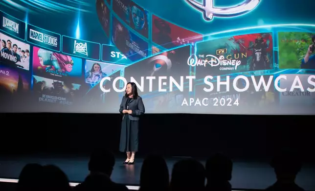 迪士尼公司亞太區原創內容策略執行副總裁蔡志行Carol Choi（Disney+提供圖片）