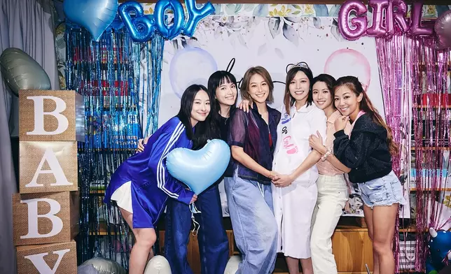 賴慰玲近日邀請一班好姊妹參加Baby Shower，一同揭曉第二胎性別。