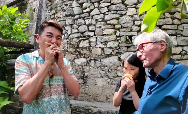 Tony大讚古法種植的檸檬，食落感覺清新。