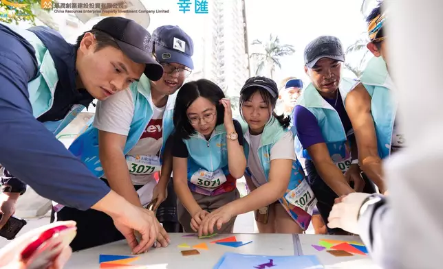 參賽隊伍需根據地圖自行策劃路線找出「打卡點」。(圖片由主辦單位提供)