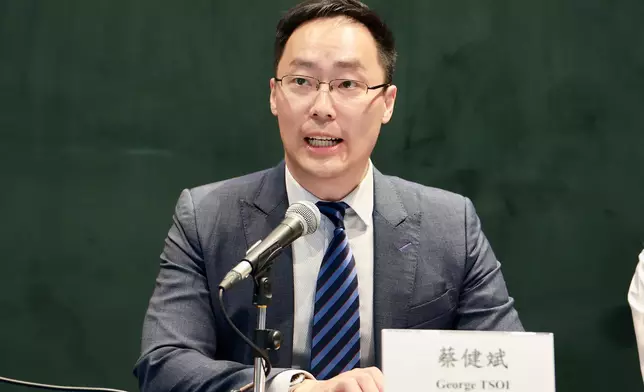 體育專員蔡健斌。資料圖片