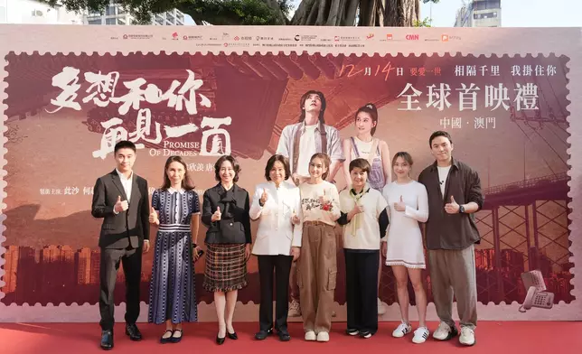 何超蓮的家庭成員亦有到場支持，一起為新片助陣。