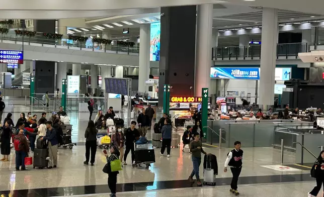 香港機場。資料圖片