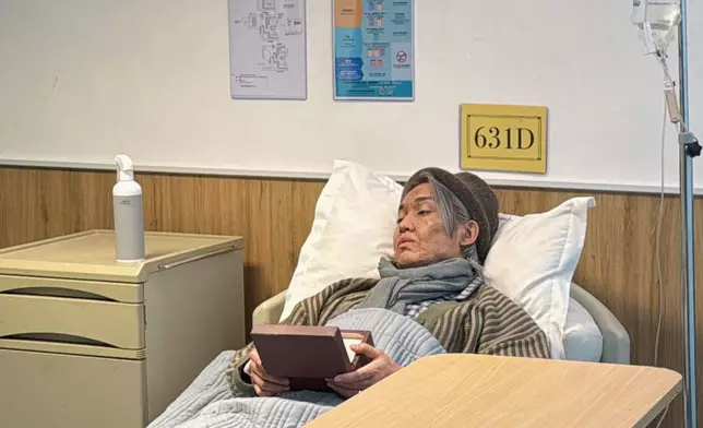 Jer扮演一位90歲的老翁。