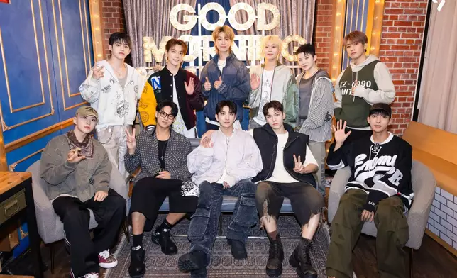 SEVENTEEN為現時大熱韓國男團（SEVENTEEN twitter圖片）