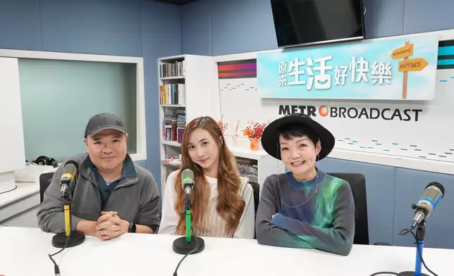 鍾柔美（Yumi）接受新城《原來生活好快樂》節目訪問。