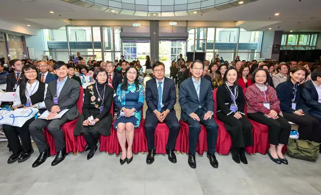 勞福局局長孫玉孫玉菡與社福機構主席參觀國家安全展覽廳致辭（政府新聞處圖片）