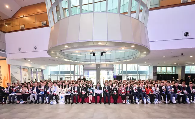 勞福局局長孫玉孫玉菡與社福機構主席參觀國家安全展覽廳致辭（政府新聞處圖片）