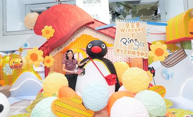 【皇室堡 x Pingu™暖笠笠鈎織雪樂園】