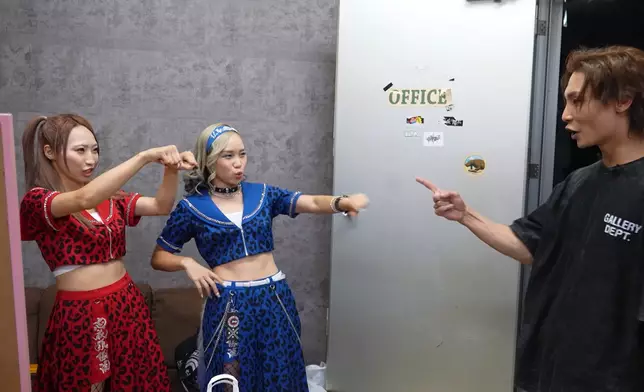 為不良女團C Style演出打氣。
