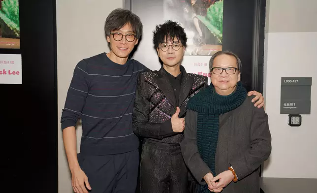 （左起）導演Patrick、余迪偉、好友杜國威