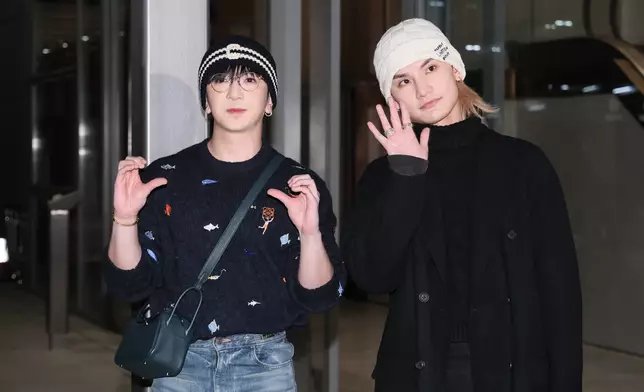 昨晚（14日）Anson Lo與Jeremy從韓國返港。