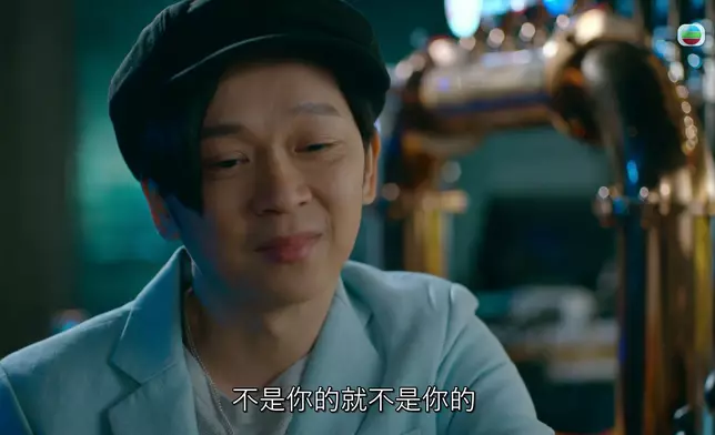 智堅呢幕糾結嘅內心戲，獲大讚有功力。
