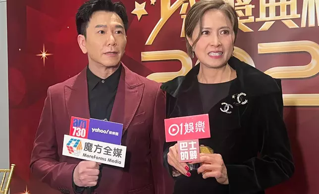 溫兆倫邵美琪重聚 (本網記者攝)