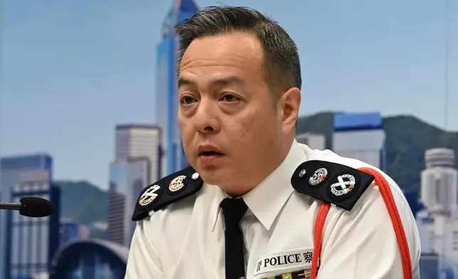 跨部門演練小組執行長、警務處副處長周一鳴。