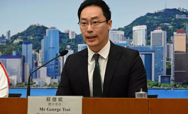 體育專員蔡健斌。