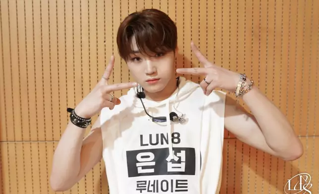 自去年10月起因健康問題停止活動的Eun Seop正式退團（LUN8 Weverse圖片）