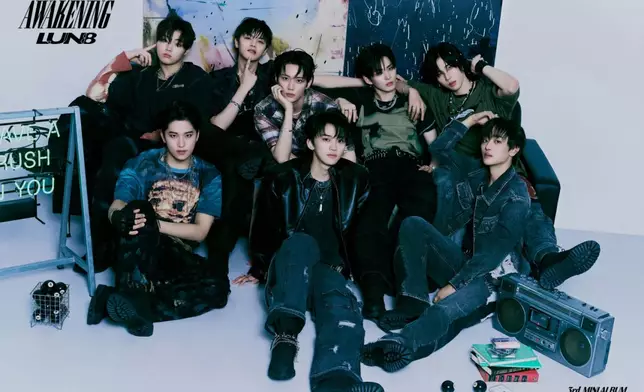 Fantagio旗下男團LUN8（LUN8官方Twitter圖片）